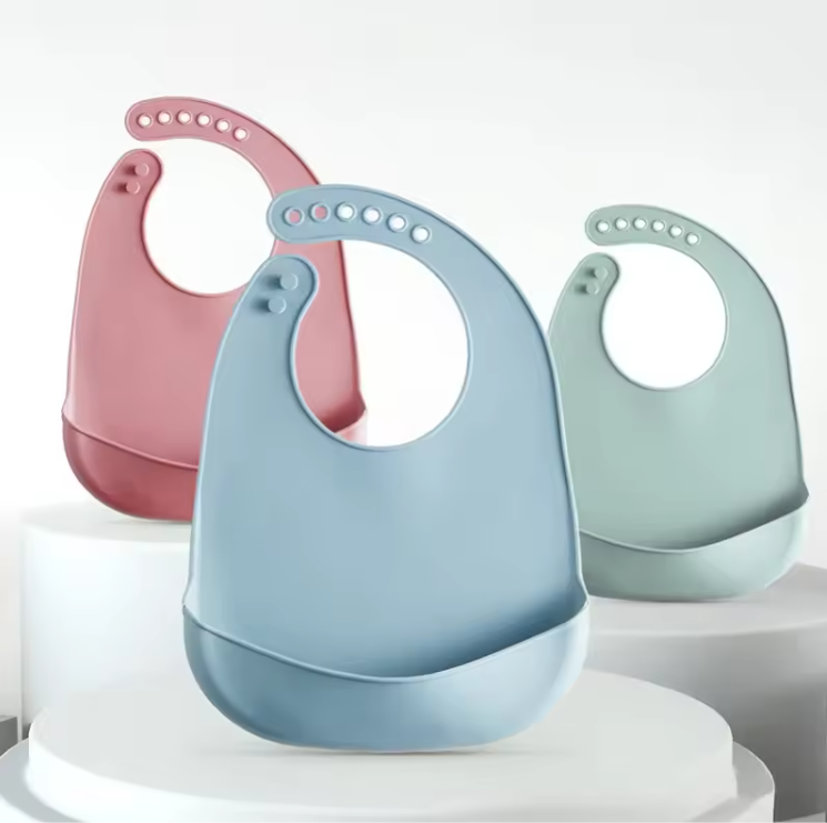 Silicone Newborn Saliva Dripping Towel