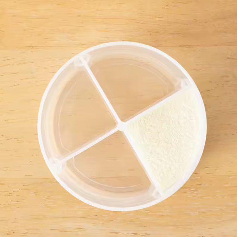 4 Compartments Baby Food Storage Box