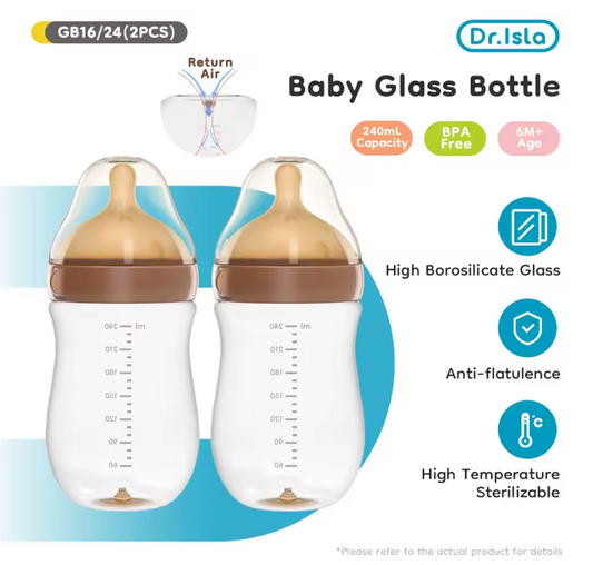 Anti Choking Anti-colic Bottle BPA FREE